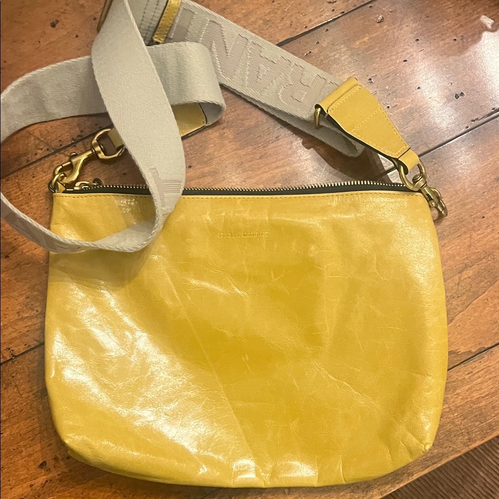 Isabel Marant Mustard Crossbody Handbag - Picture 4 of 5